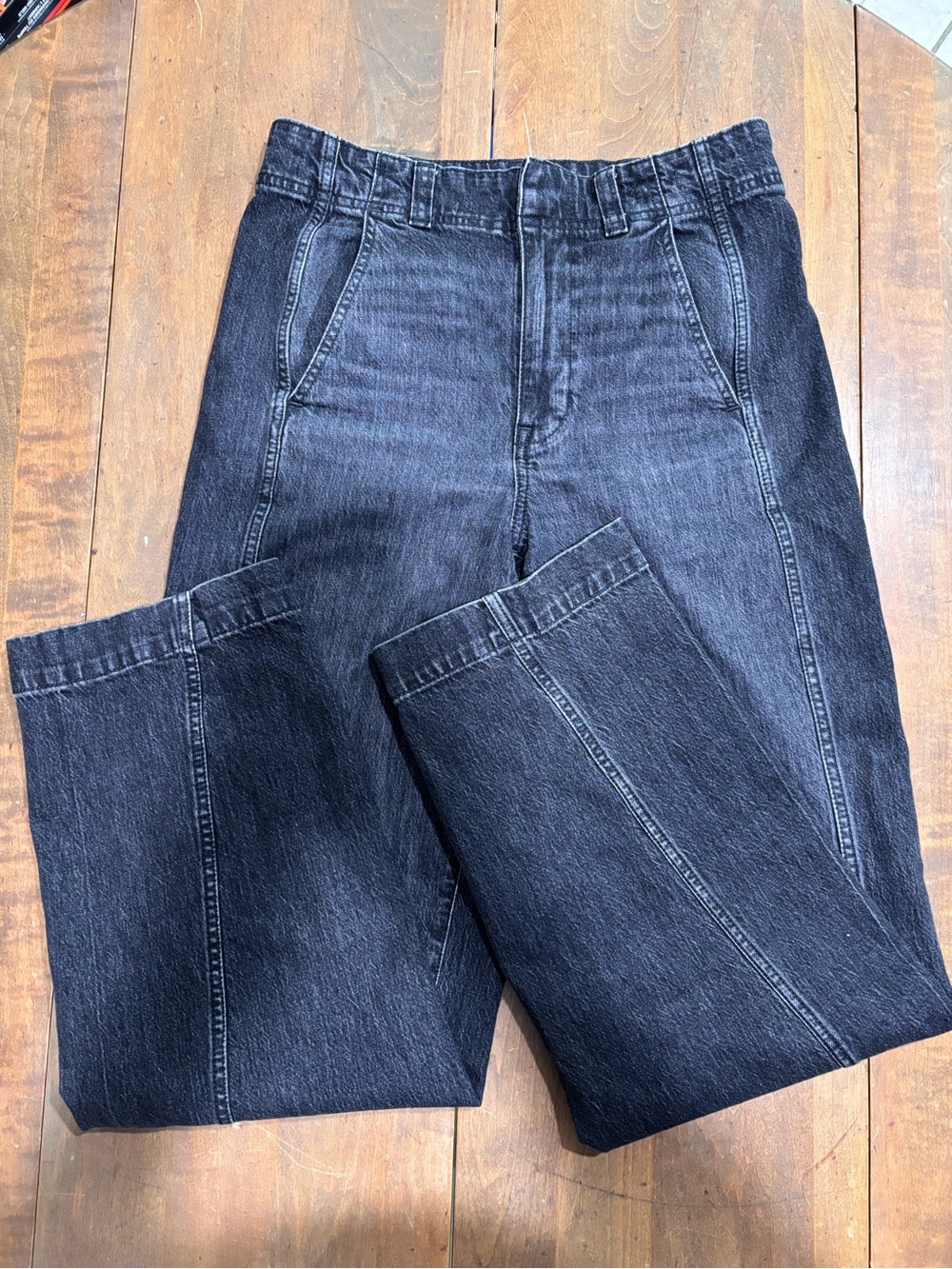 Madewell Tapered Denim Trousers Size 27